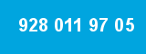 928 011 97 05